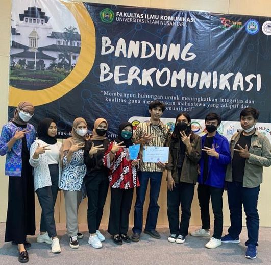JALIN SILATURAHMI ANTAR HIMPUNAN MAHASISWA ILMU KOMUNIKASI (HIMA ILKOM) DI KOTA BANDUNG, HIMA ILKOM UBK TURUT HADIR DI “BANDUNG BERKOMUNIKASI”