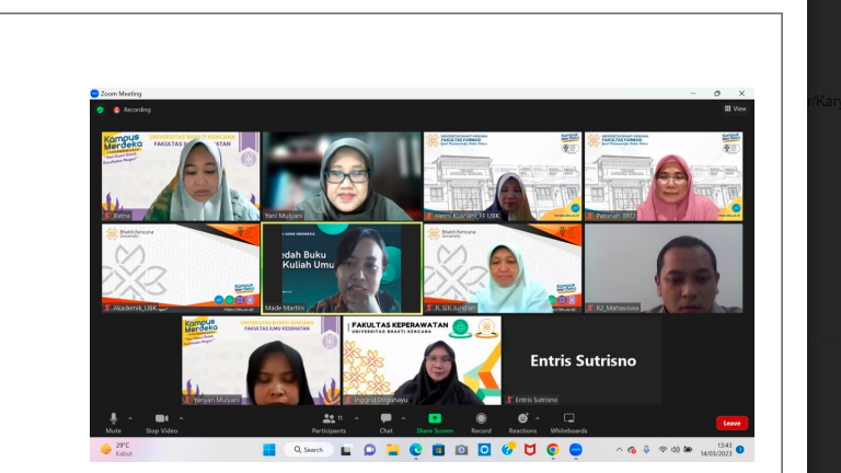 Targetkan Akreditasi Perguruan Tinggi Unggul, UBK Tingkatkan Kualitas melalui Focus Grup Discussion Penyusunan Buku Ajar